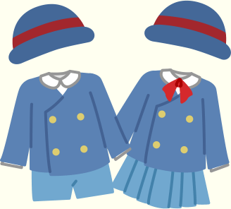 幼稚園の制服